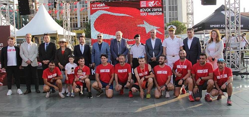 Büyük Taarruz ‘un 100. Yılında düzenlenen ilk ultra maraton İzmir’de noktalandı