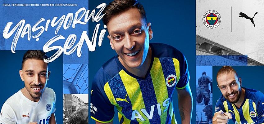 Fenerbahçe'nin yeni resmi sponsoru puma, 2021/2022 sezonu formalarını tanıttı