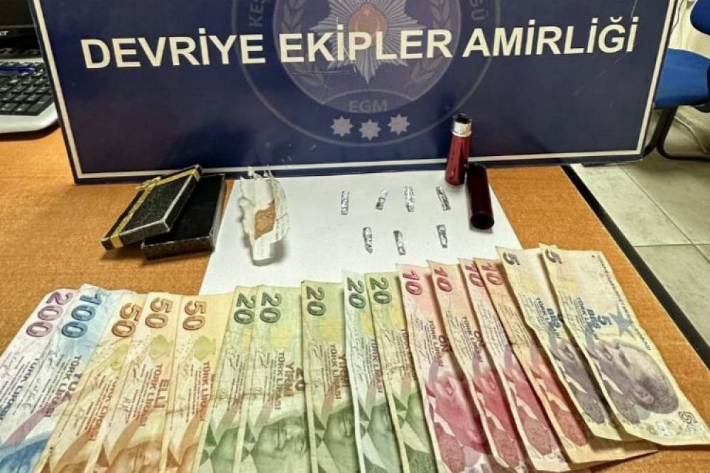 Edirne Keşan'da uyuşturucu operasyonu 1 kişi yakalandı