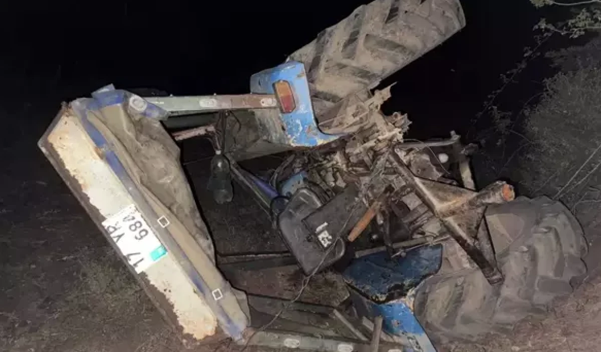 Acı Olay: Devrilen Traktörün Altında Kalan Sürücü Hayatını Kaybetti