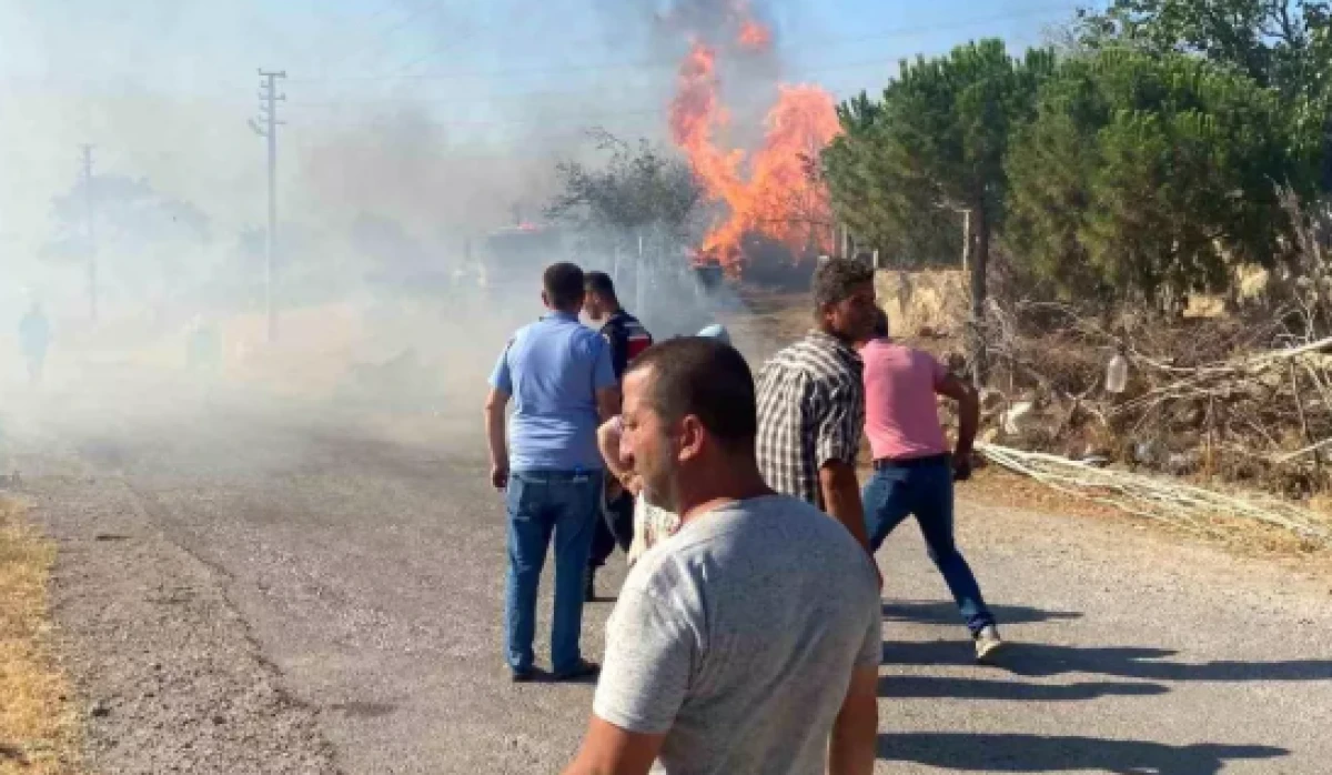 Alevler Naldöken’i Sardı: Evler Yandı, Köylüler Gözyaşlarına Boğuldu
