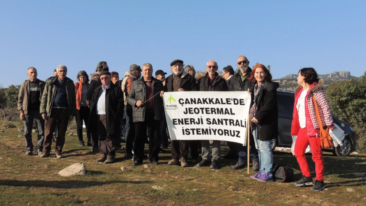 Assos Yakınında Jeotermale Mahkeme Onayı Tepki &Ccedil;ekti