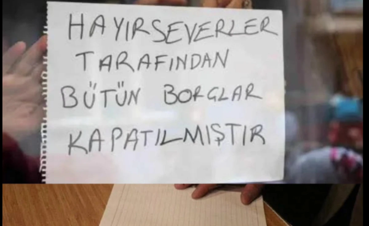 Ayvacık'ta 'Zimem Defteri Geleneği: Gizli Hayırsever T&uuml;m Bor&ccedil;ları Sildi