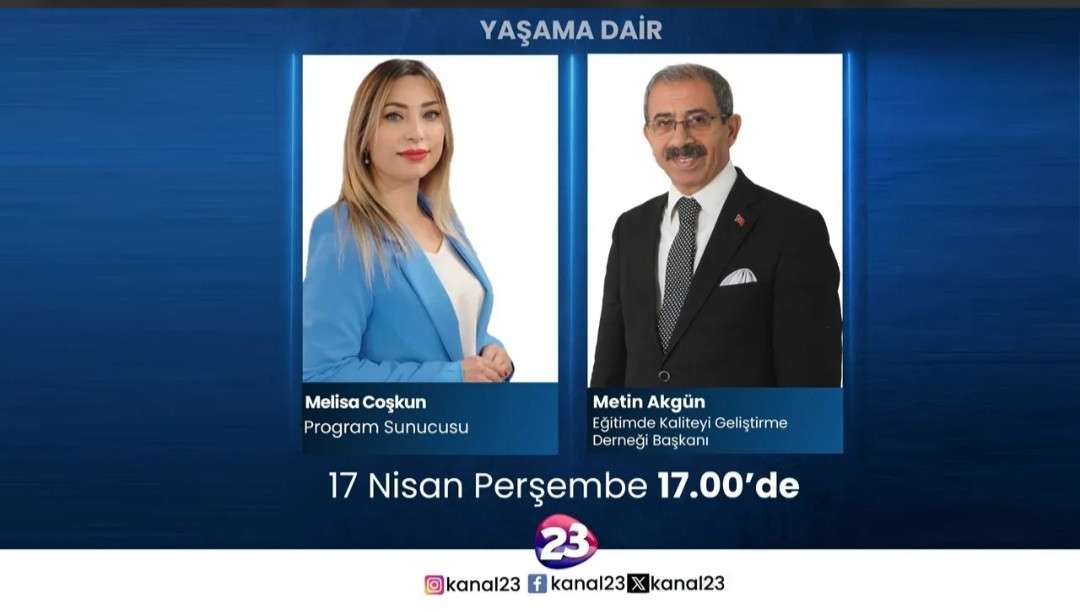 Başkan AKGÜN, 17 Nisan Perşembe günü, 17:00'de Kanal 23'e Konuk Olacak