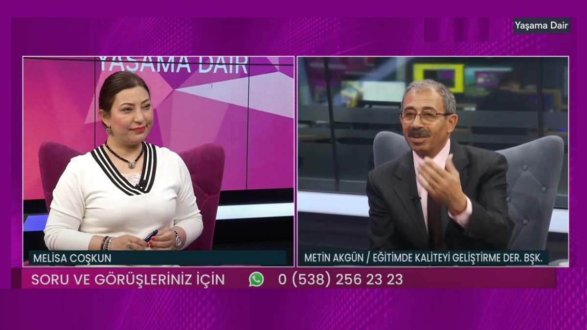 Başkan Akgün Kanal 23'te 'Melisa İle Yaşama Dair' Programına Konuk Oldu