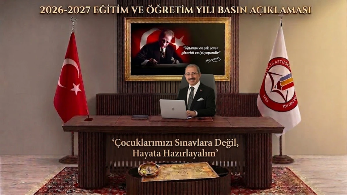 Başkan Akg&uuml;n&rsquo;den; &lsquo;2026-2027 Eğitim-&Ouml;ğretim Yılı Basın A&ccedil;ıklaması&rsquo;