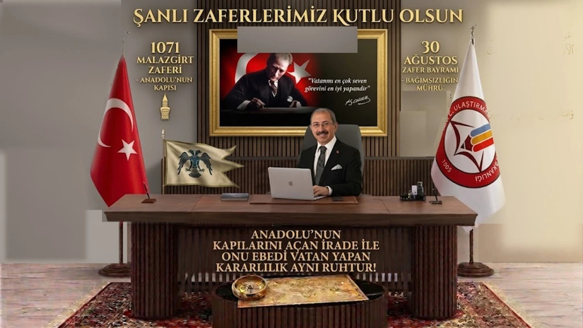 Başkan Akg&uuml;n&rsquo;den; &lsquo;Malazgirt Zaferi ve 30 Ağustos Zafer Bayramı&rsquo; A&ccedil;ıklaması 
