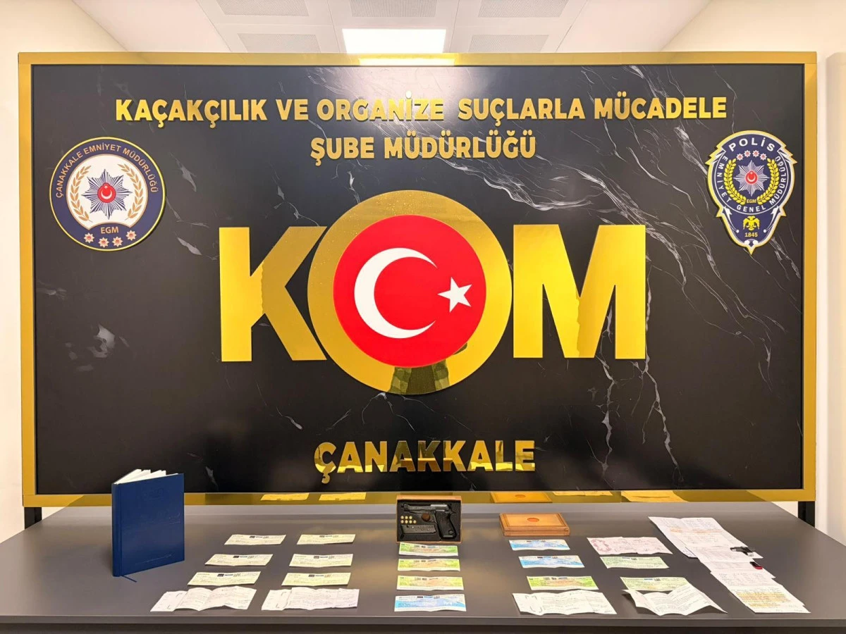 Biga&rsquo;da Tefecilik Ş&uuml;phelileri Cezaevinde 2 kişi tututklandı
