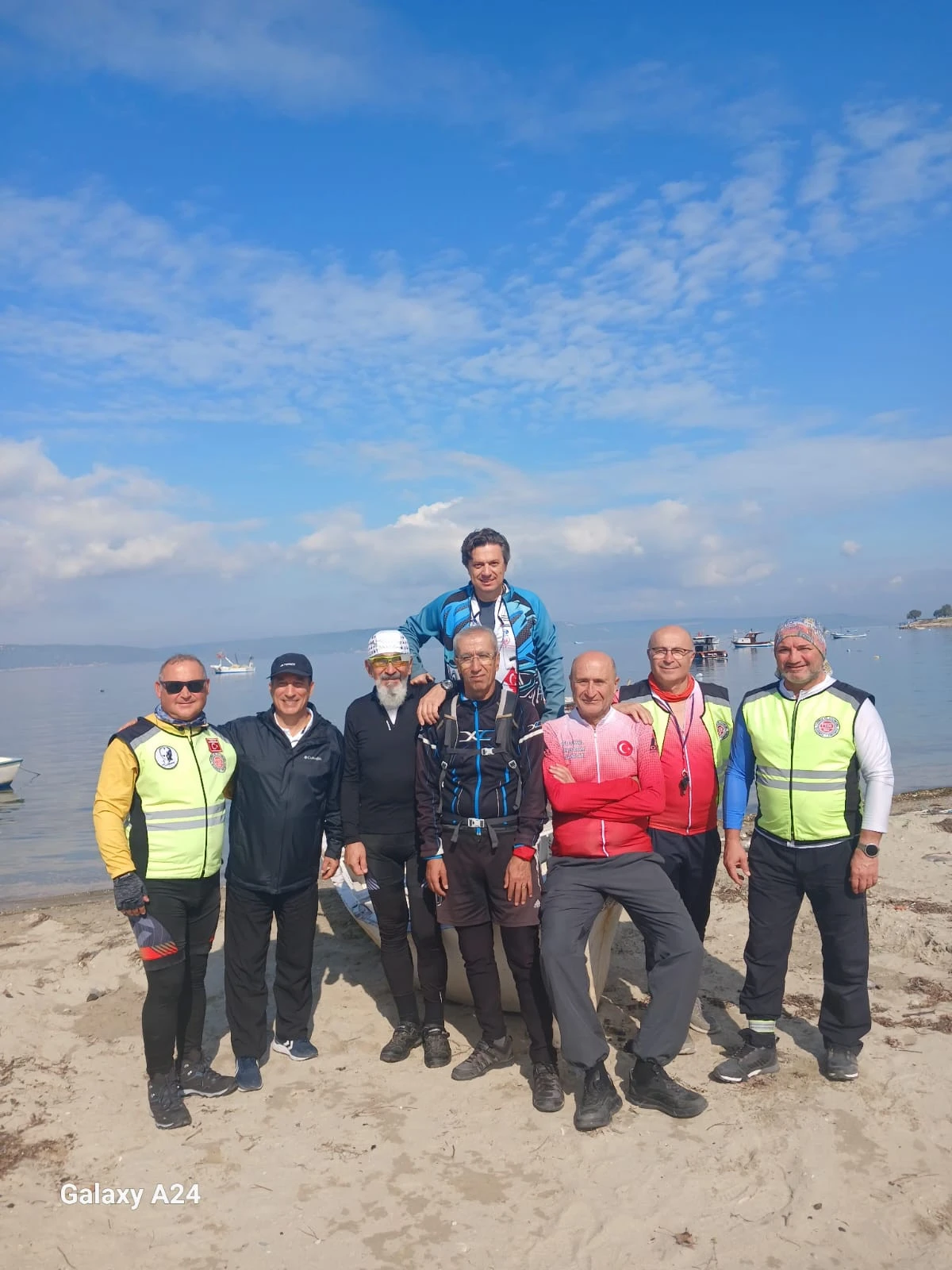 “Biz Bize Bisiklet Grubu Ankara” Çanakkale’deydi.