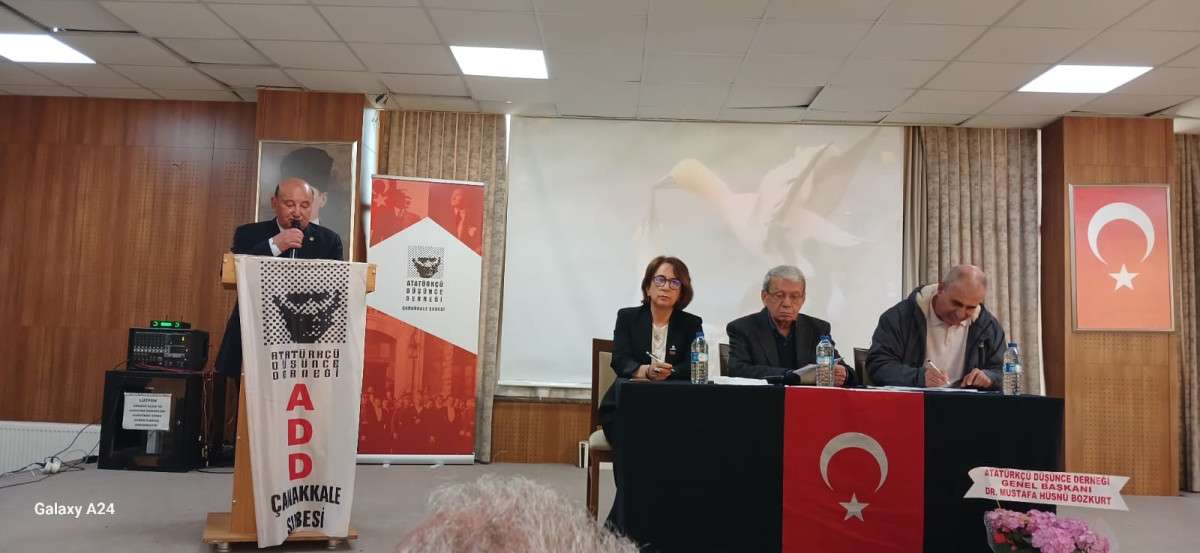 Çanakkale Atatürkçü Düşünce Derneği Şubesinin Olağan Seçimli Genel Kurulu Yapıldı  