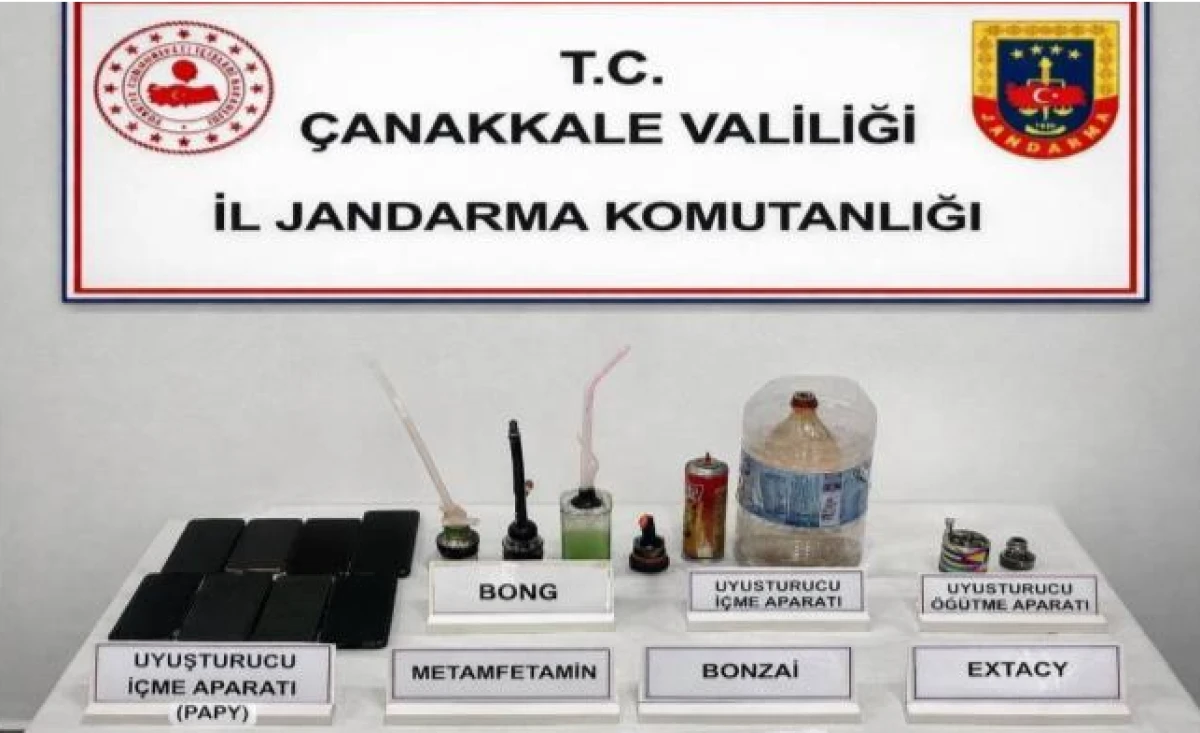 &Ccedil;anakkale&rsquo;de Uyuşturucuya Darbe: 15 Operasyonda 28 Ş&uuml;pheli Yakalandı