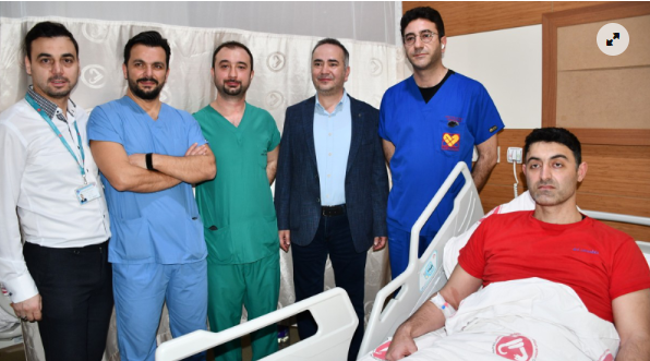 ÇOMÜ'de Cryoablation cihazı ile  atriyal fibrilasyon hastalığını tedavi  ettiler