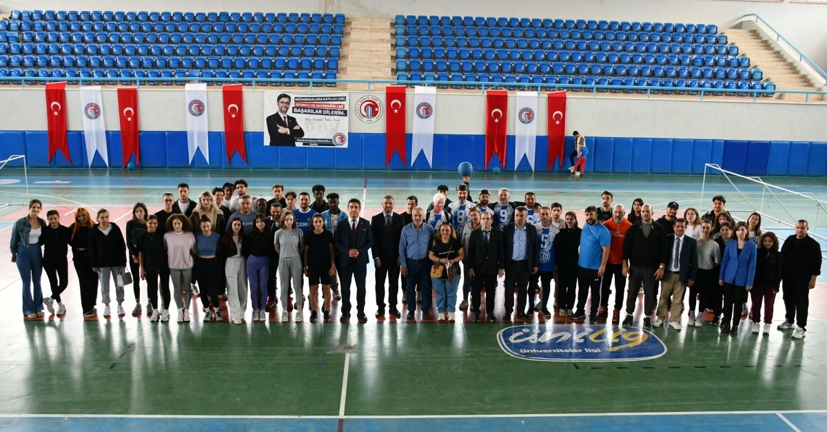 ÇOMÜ’de Goalball Maçı ile Farkındalık Mesajı