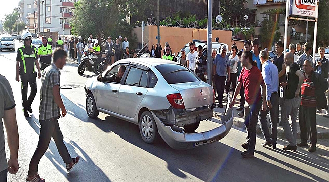 Dur İhtarına Uymayıp kaçan araç Çanakkale sokaklarında terör estirdi!...