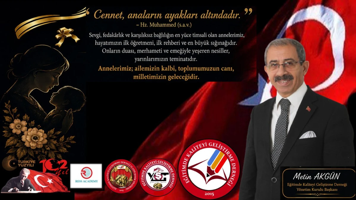 EKG Derneği Başkanı Akg&uuml;n&rsquo;&uuml;n, Anneler G&uuml;n&uuml; Mesajı