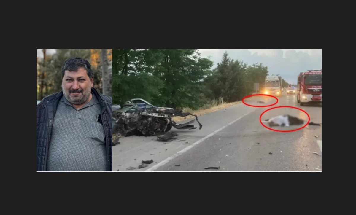 Feci Kazada Çanakkaleli TIR şoförü ve 3 kişi kişi hayatını kaybetti