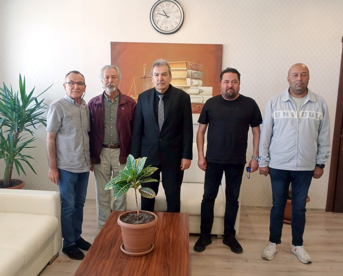 Gazeteciler Çanakkale Adalet Komisyonu Başkanı Doğan’ı ziyaret etti.