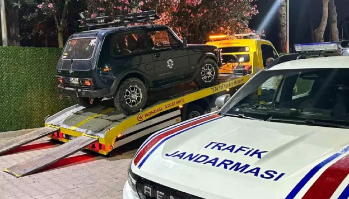 Gökçeada Tuz Gölü’nde Drift Skandalı: Araç Trafikten Men Edildi!