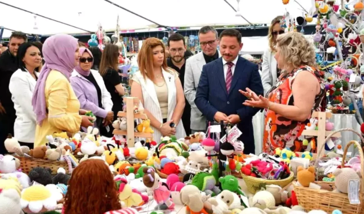 Hanımeli El İşi Fuarı Açıldı: Kadın Girişimciler El Emeğiyle Sahnede
