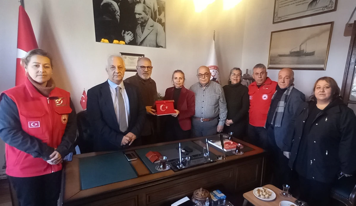 İYİ Parti &Ccedil;anakkale İl Başkanlığı&rsquo;ndan AŞAV'a Anlamlı Ziyaret: 'Yalnız Değilsiniz!..