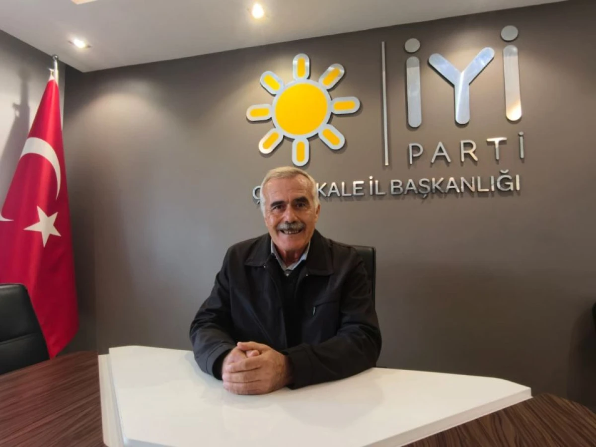 İYİ Parti &Ccedil;anakkale İl Başkanlığından Cumhuriyet Vurgusu