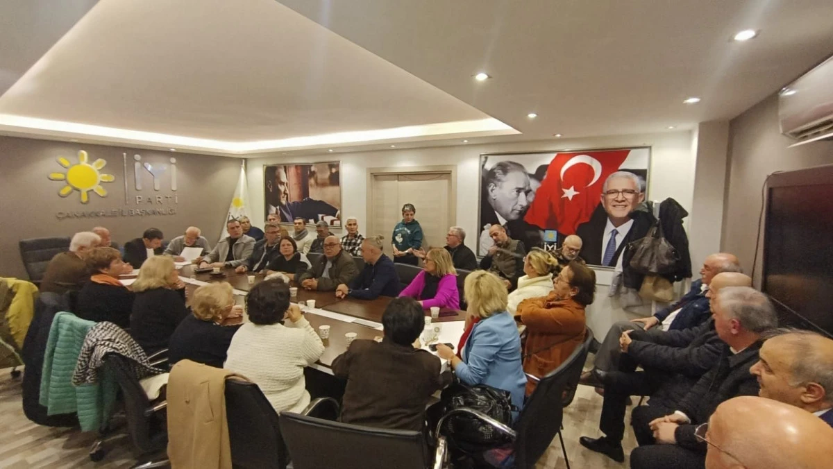 İYİ Parti &Ccedil;anakkale&rsquo;de Yeni Divan: G&uuml;&ccedil;l&uuml; Kadro, Net Hedef