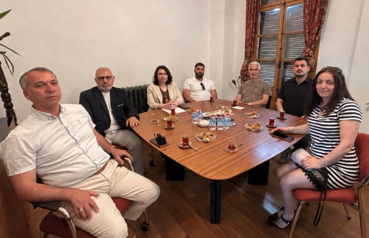 İYİ Parti Heyeti Mimarlar Odası&rsquo;yla Bir Araya Geldi