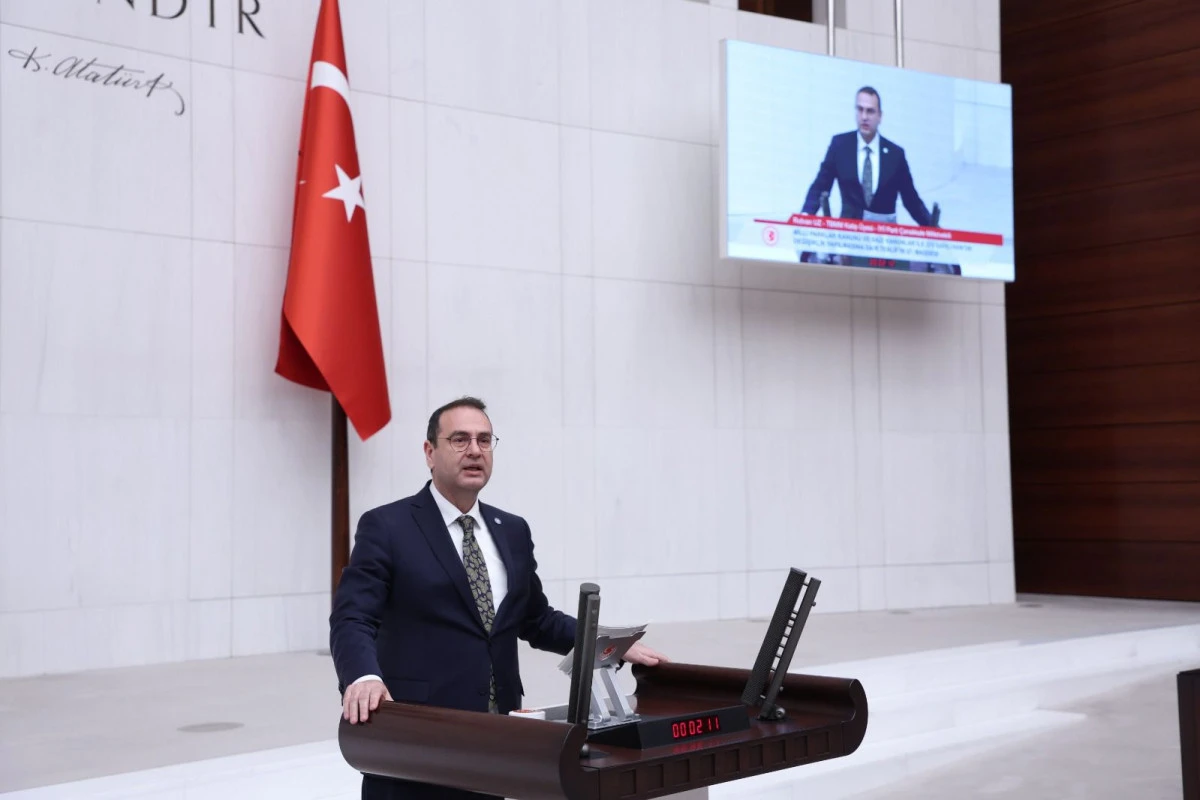 İYİ Partili Rıdvan Uz&rsquo;dan TBMM&rsquo;de Tarihi &Ccedil;ıkış: 'Devlet, Adalet Varsa Devlettir'