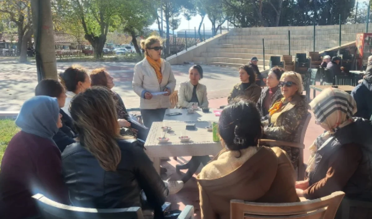 Kepez Özgür Kadın Dayanışması’ndan 25 Kasım’da Güçlü Mesaj