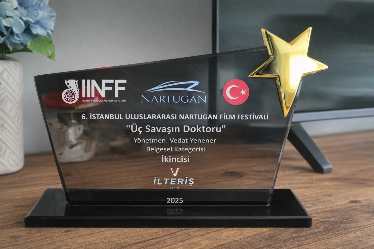 Mustafa Kemal Derneği&rsquo;nden Gurur: &Uuml;&ccedil; Harp Bir Doktor Belgeseline Uluslararası &Ouml;d&uuml;l