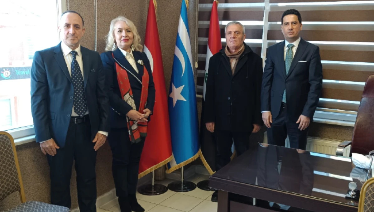 Mustafa Kemal Derneği&rsquo;nden T&uuml;rkmeneli Vurgulu Anlamlı Ziyaret