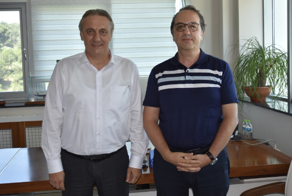 Prof. Dr. Şener'den Gestaş Genel Müdürü Yürükçü'ye ziyaret