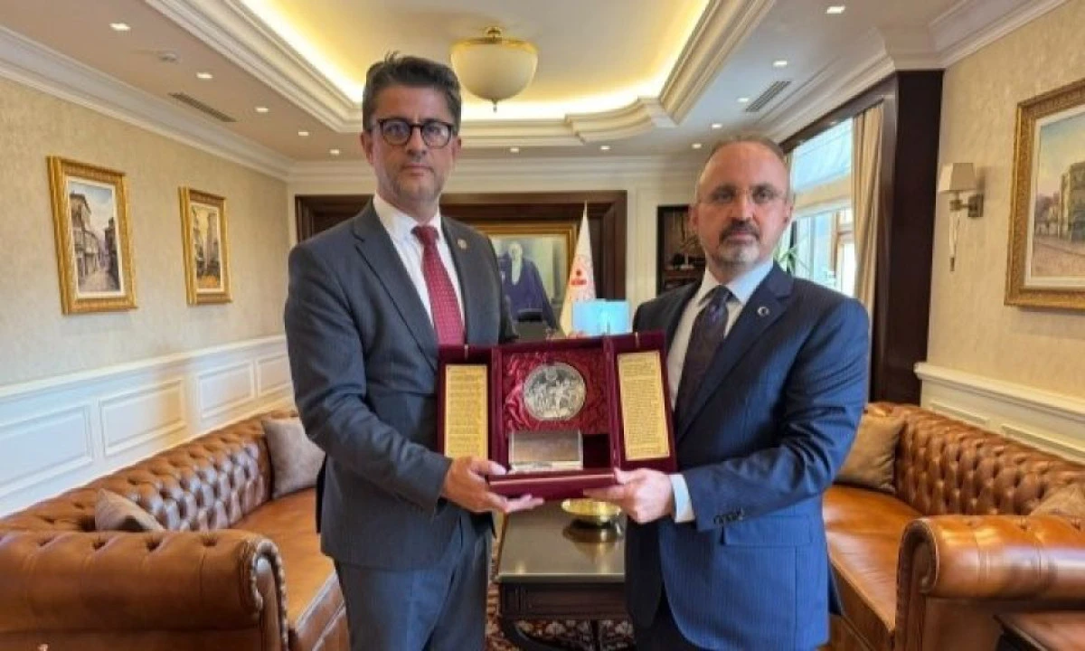 Rekt&ouml;r Erenoğlu'ndan B&uuml;lent Turan'a Stratejik Proje Ziyareti