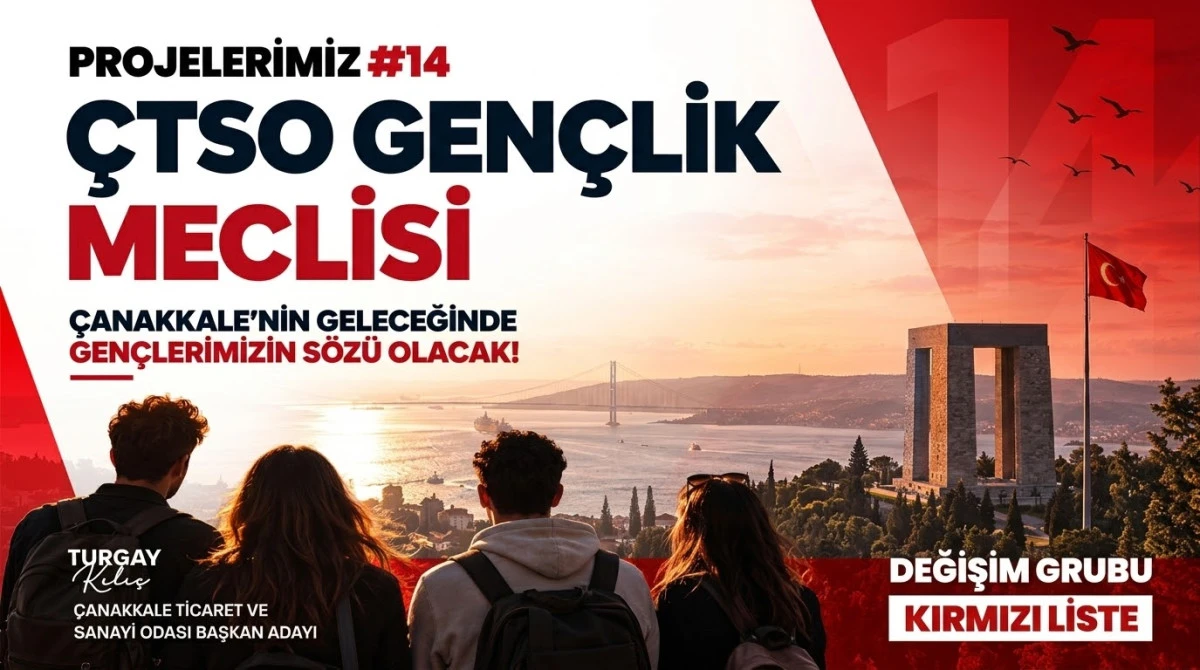 Turgay Kılı&ccedil;: '&Ccedil;anakkale&rsquo;nin Geleceğinde Gen&ccedil;ler Konuşacak'