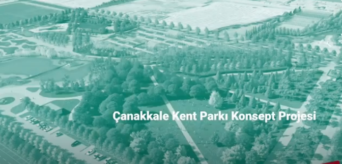 Çanakkale'ye 3 Halk Bahçesi büyüklüğünde yeni kent park geliyor!